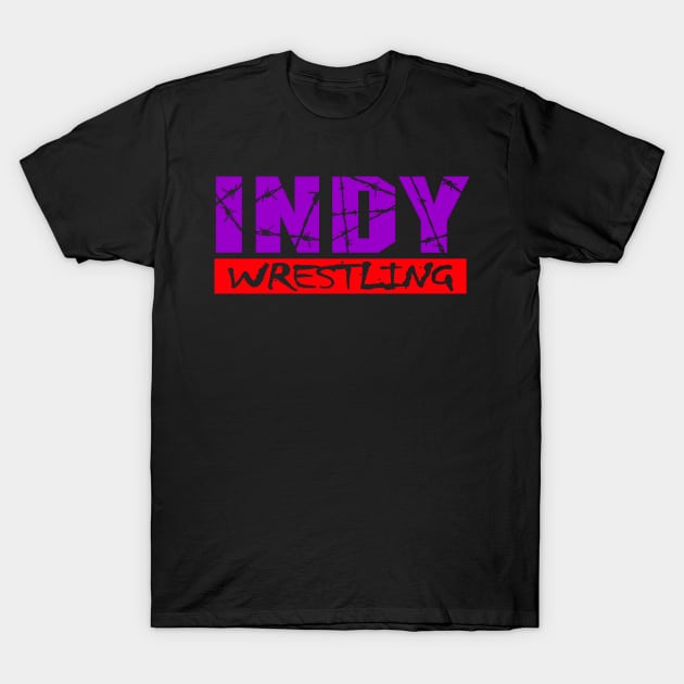 Extreme Indy Purple logo T-Shirt by Indy Handshake